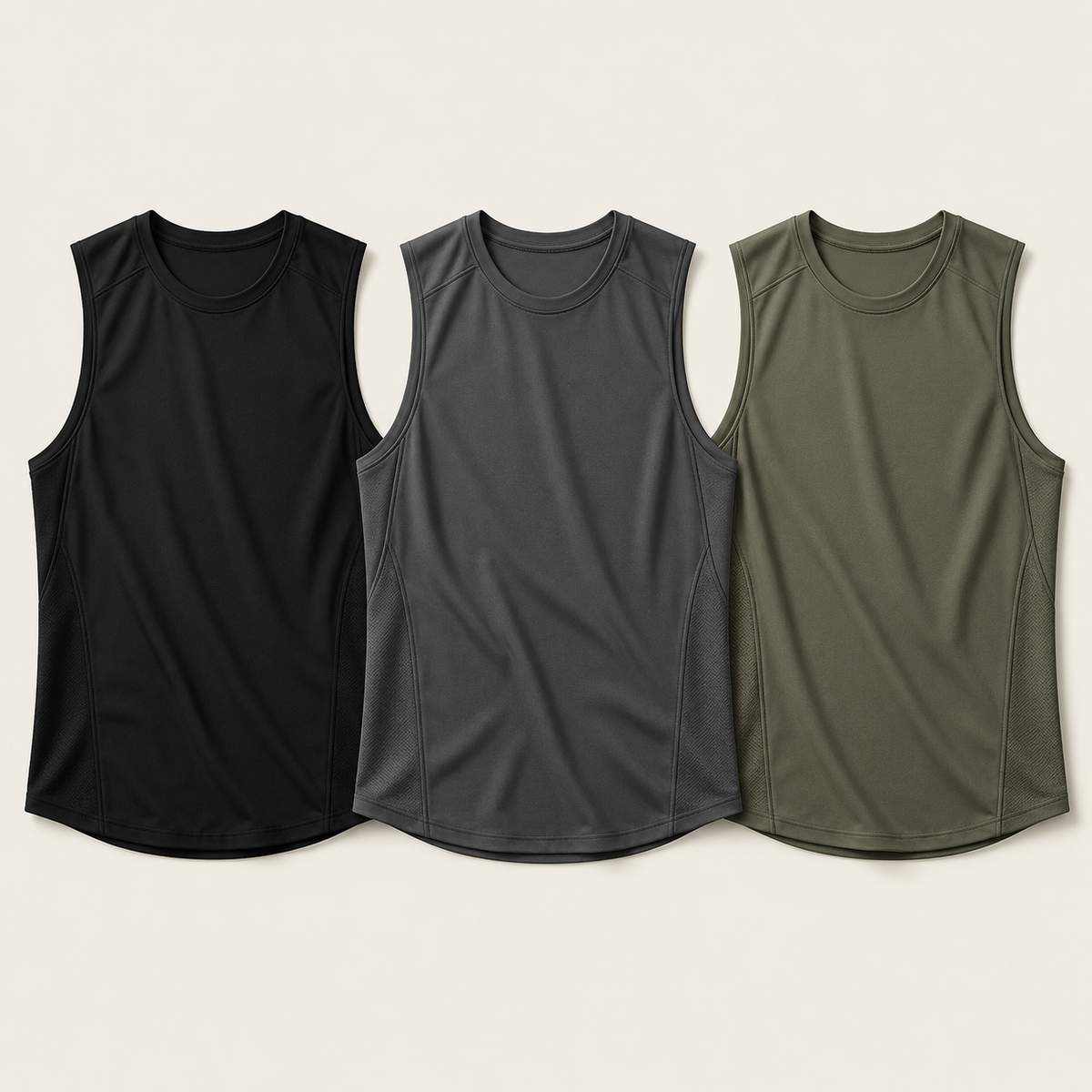 JACKAL Product Sleeveless Training Tops Flatlay